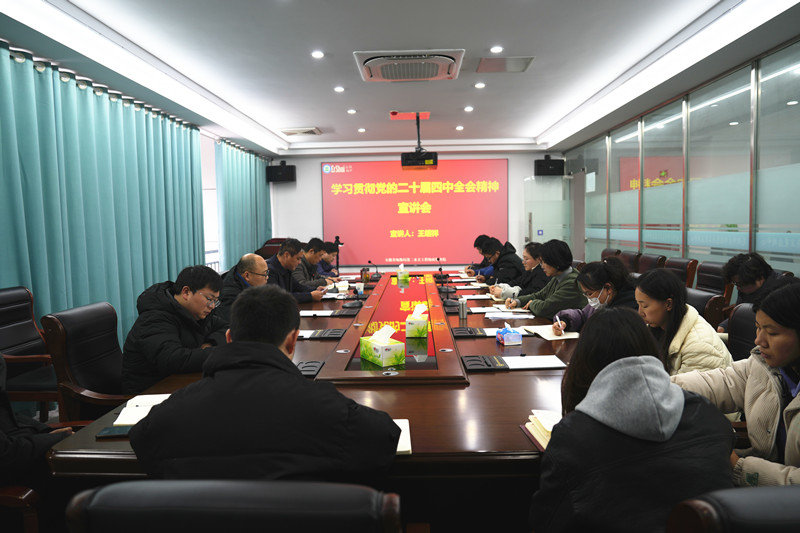 王绍祥到基层党支部宣讲党的二十届四中全会精神